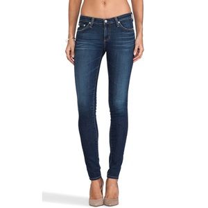 AG Super Skinny Legging Ankle Coal Grey (size 27)